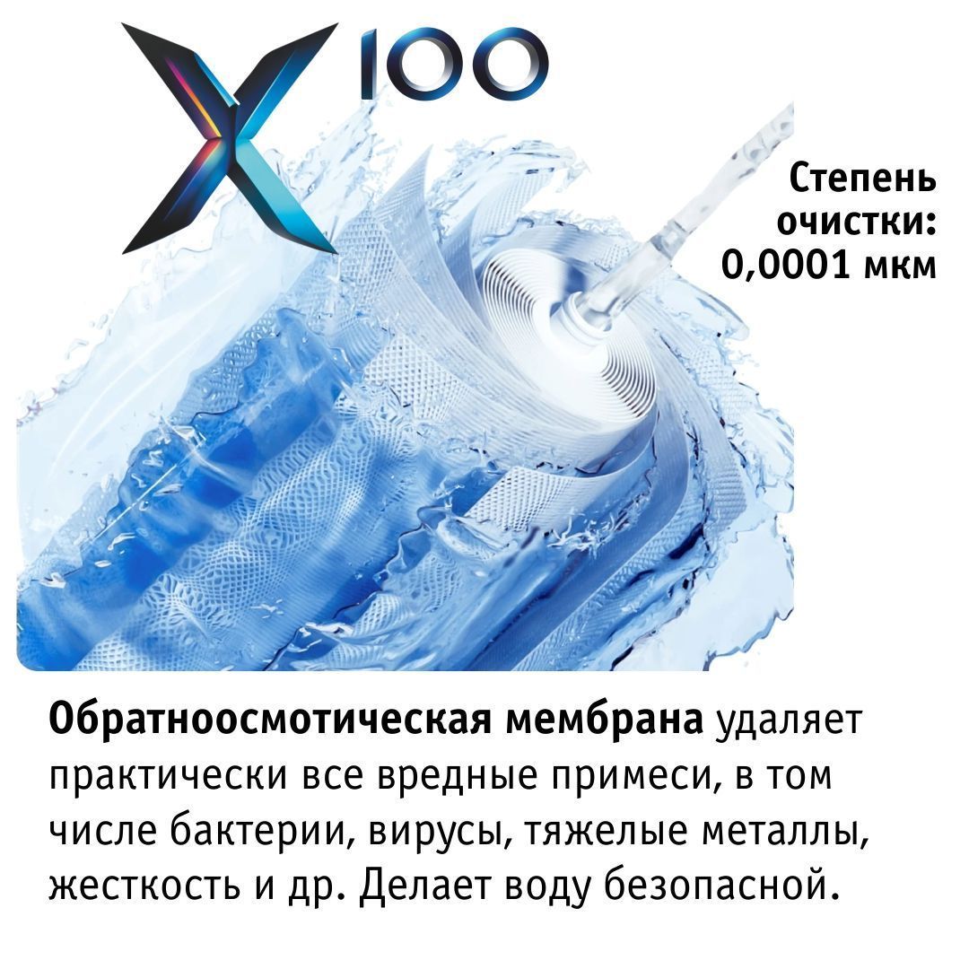 Обратный осмос Atoll X 100 (без крана)