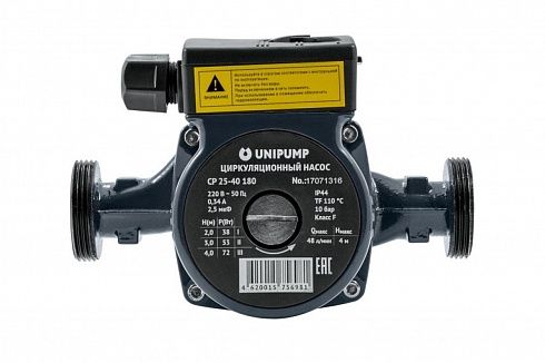 Насос циркуляционный UNIPUMP CP 25-40 180