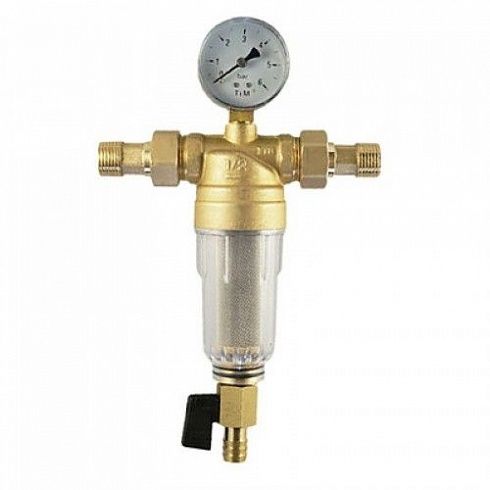 ФИЛЬТР ПРОМЫВНОЙ С МАНОМЕТРОМ TIM JH-3002