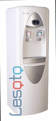 Кулер для воды Lesoto 444 LD WHITE-SILVER
